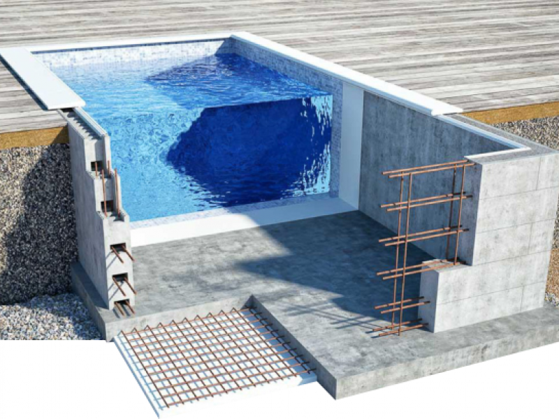 бетонный бассейн